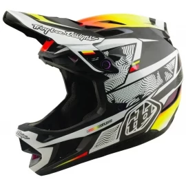 Велошолом TLD D4 Carbon Helmet Lined Up