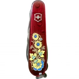 Ніж Victorinox Huntsman Ukraіne Квіти
