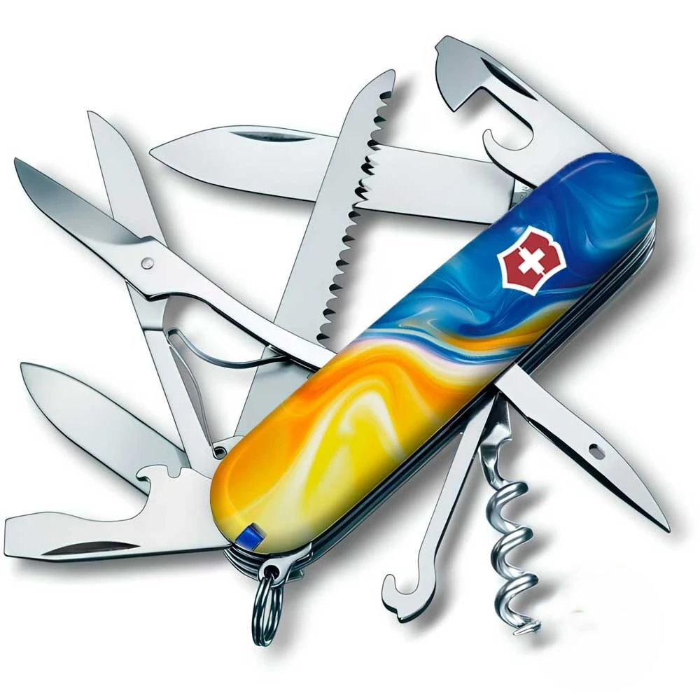 Ніж Victorinox Huntsman Ukraіne Gloss