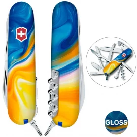 Ніж Victorinox Huntsman Ukraіne Gloss