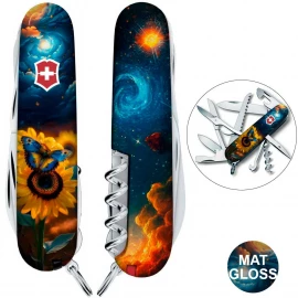 Ніж Victorinox Huntsman Ukraіne Mat Gloss