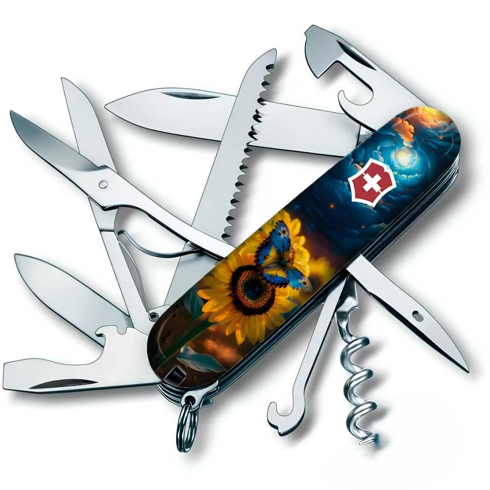 Ніж Victorinox Huntsman Ukraіne Mat Gloss