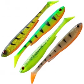 Силікон Daiwa Prorex Slim Shady Flash Set 135 mm 13.5 g 4 pcs