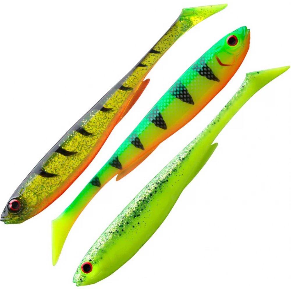 Силікон Daiwa Prorex Slim Shady Flash Set 160 mm 25.5 g 3 pcs