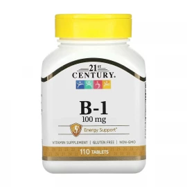 Вітамін B1 21st Century B-1 100 mg - 110 tabs