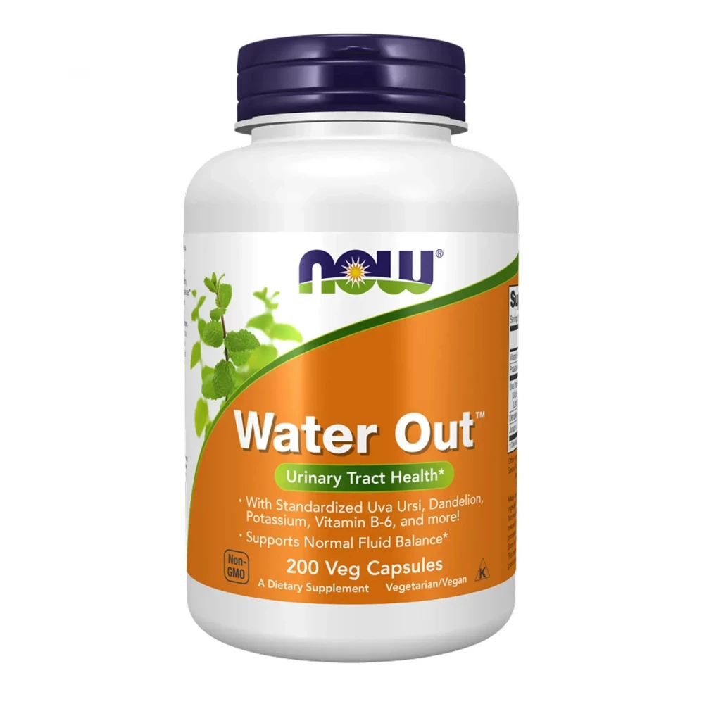 Водогінний комплекс Now Foods Water Out - 200 vcaps