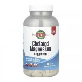 Магний глицинат KAL Chelated Magnesium Bisglycinate - 180 tabs