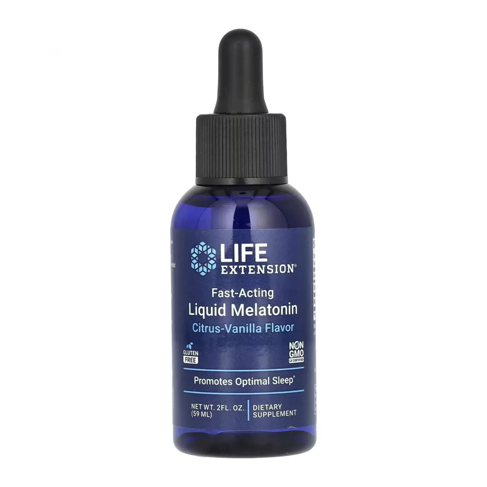 Мелатонин Life Extension Fast-Acting Liquid Melatonin - 2 fl oz