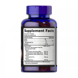 Омега 3-6-9 Puritan's Pride Triple Omega 3-6-9 Fish & Flax Oils - 120 softgels