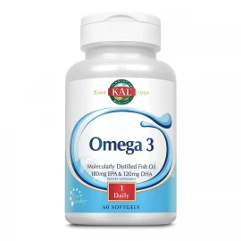 Омега-3 KAL Omega 3 1000 mg — 60 softgels