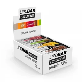 Протеиновые батончики Lipobar Exclusive - 20x50 g