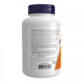 Яблочный пектин Now Foods Apple Pectin 700 mg — 120 vcaps