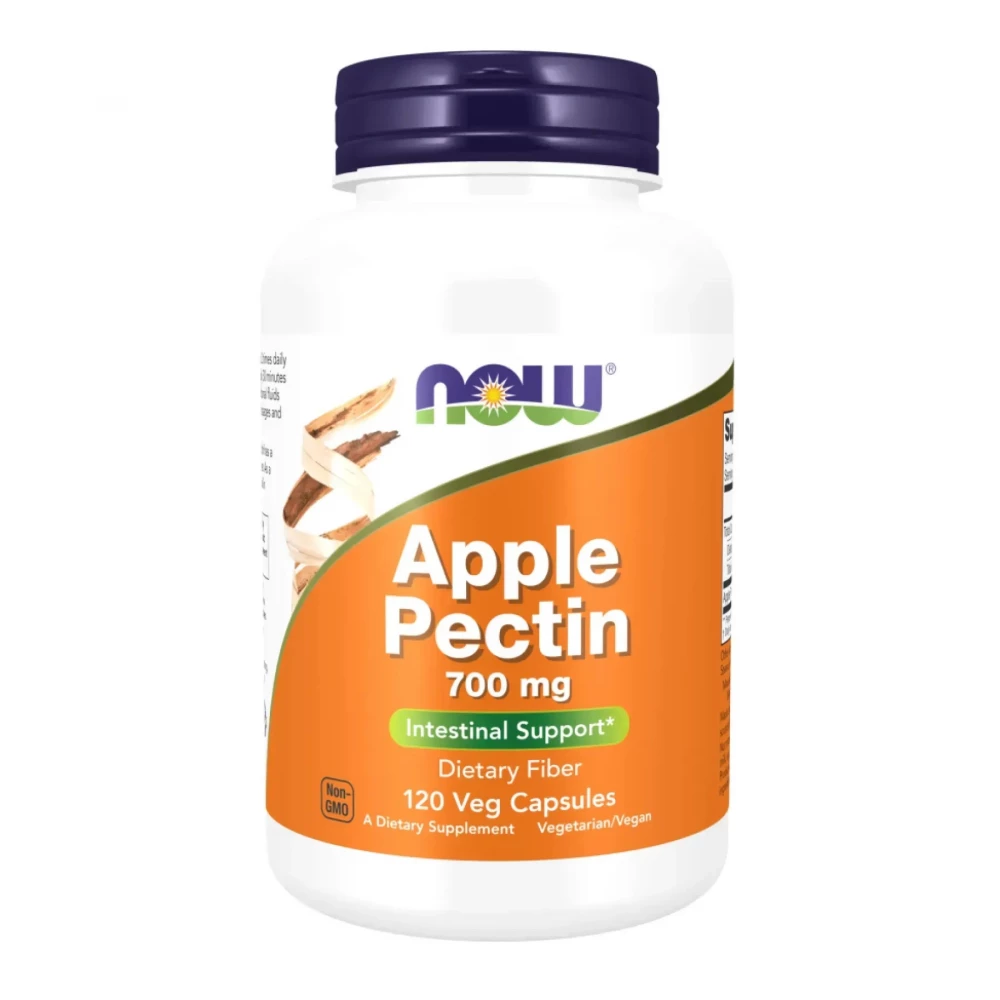 Яблочный пектин Now Foods Apple Pectin 700 mg — 120 vcaps