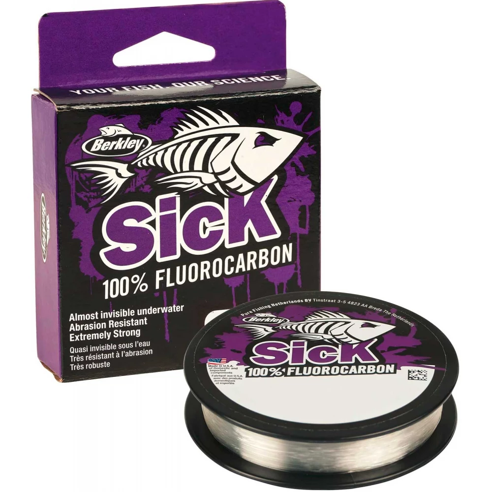 Флюрокарбон Berkley Sick Fluorocarbon Leader 50 m 7 kg 0.30 mm