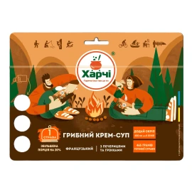 Крем-суп Харчі грибной французский XL с шампиньонами и гренками