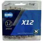 Цепь KMC X12 12 ск. 126 л. c замком Waxed