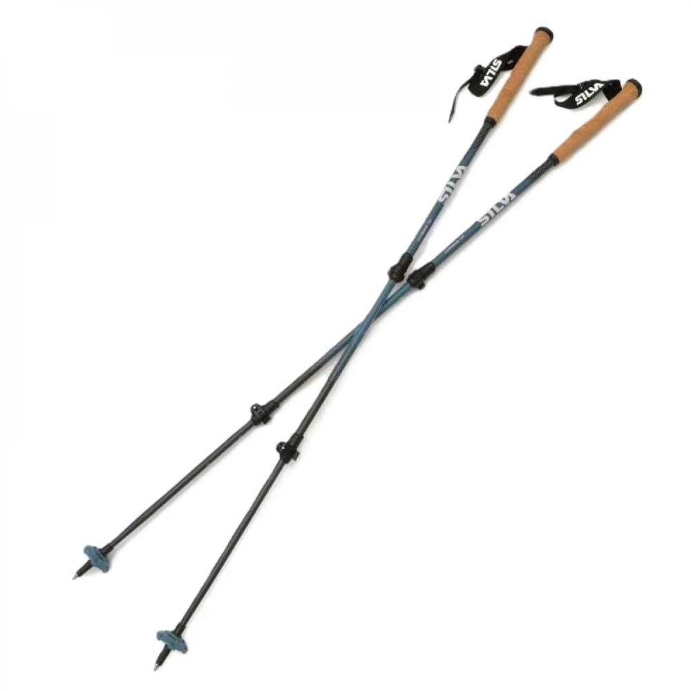 Палки треккинговые Silva Trekking Poles Carbon Tele