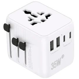 Адаптер Lifeventure World Travel Adapter USB Fast Charge